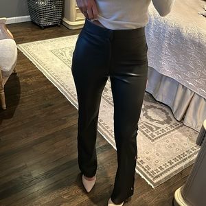 Zara leather pants